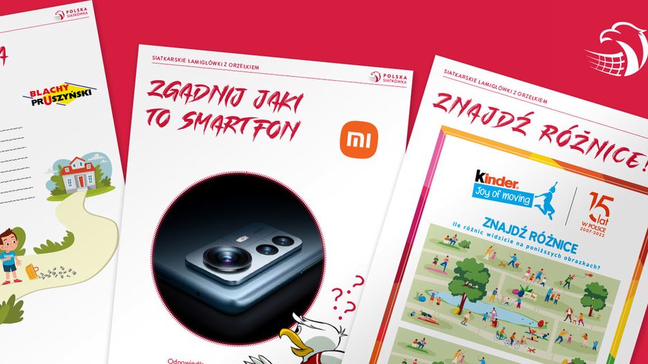 Wielkanocna edycja Siatkarskich Łamigłówek z Orzełkiem od PZPS