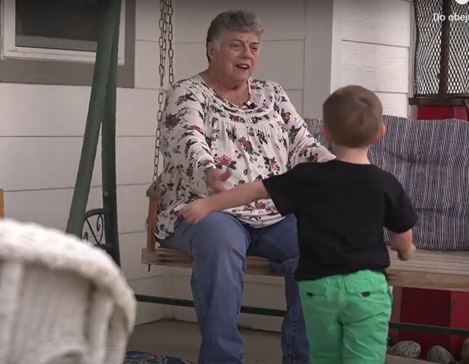 3-latek uratował prababcię