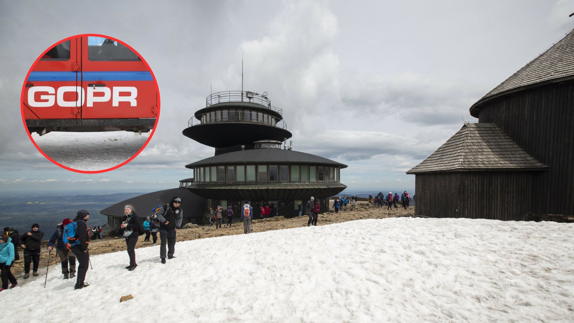 akcja ratunkowa pod Śnieżką 
