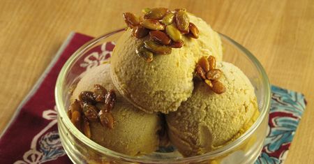 Lody o smaku dyni