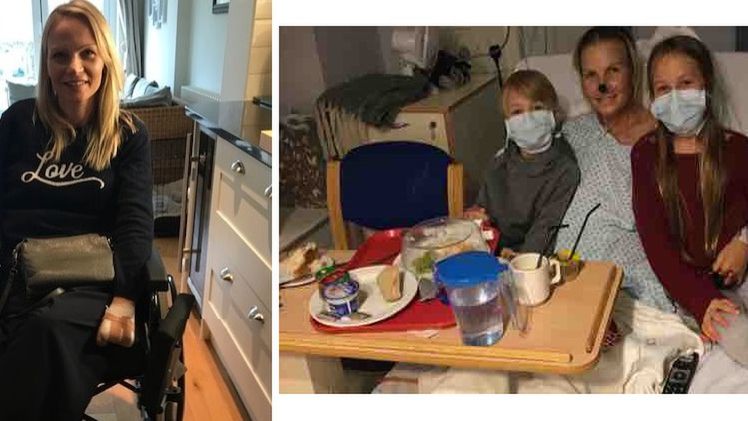 Lydia Galbally straciła obie nogi i rękę z powody sepsy