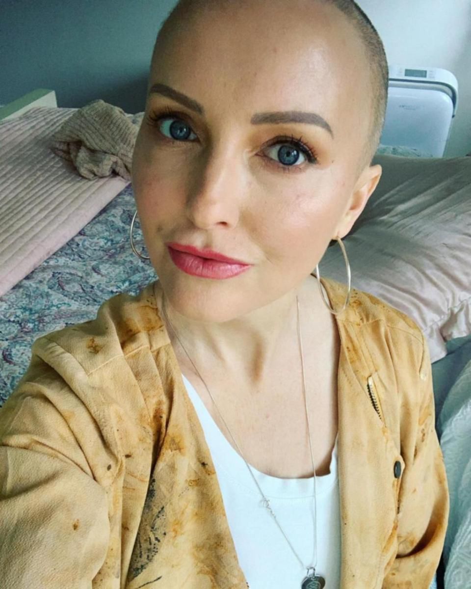 Karyn podczas leczenia 