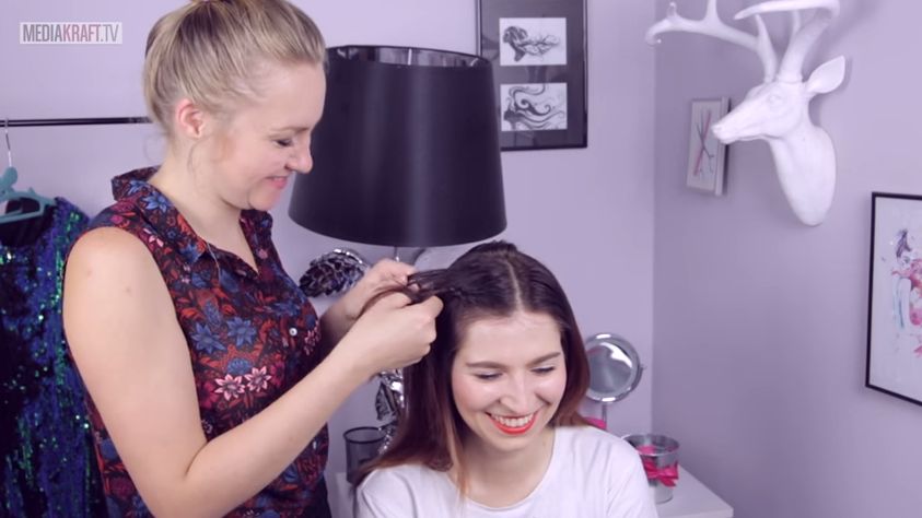 Zobacz, jak zrobić warkocz duński 