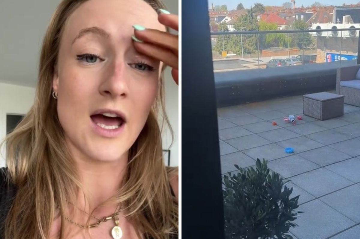 Na jej balkon spadały zabawki i pomidory. "Zadzwoniłabym na policję"