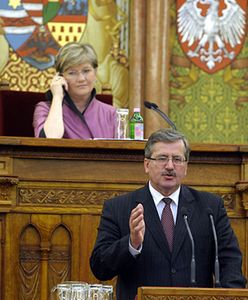 Komorowski spotkał się z węgierską Polonią