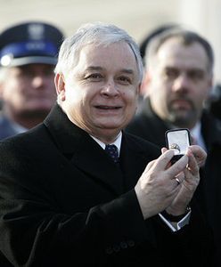Lech Kaczyński otrzymał pierścień Hallera