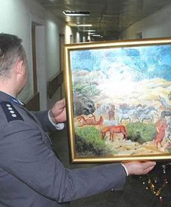 Sprzątaczka ukradła z fundacji sześć obrazów