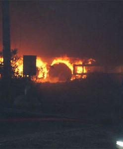 Wybuchło 190 butli z gazem; strażacy krzyczeli: uciekajcie!