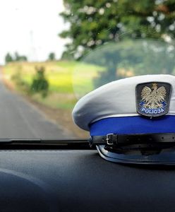 Zaatakował policjanta...łopatą