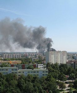 Strażacy ugasili pożar kliniki w Lublinie