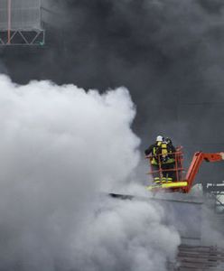 Płonie dworzec kolejowy w Rzymie; chaos w mieście