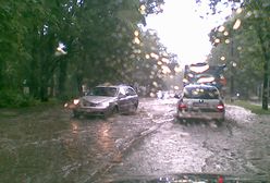 Ulice w Gdańsku zamieniły się w rzeki