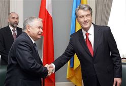 Juszczenko jedzie do L.Kaczyńskiego z prośbą o pomoc?
