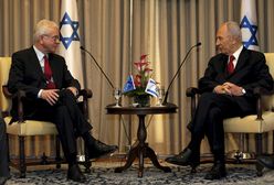 Peres do Europejczyków: nie wspierajcie Hamasu