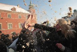 Wielka bitwa na poduszki w Warszawie