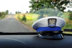 Zaatakował policjanta...łopatą