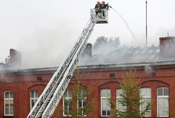 Pożar gimnazjum w Sianowie - ewakuowano 325 osób