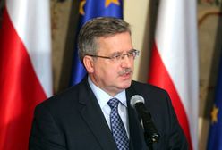 Komorowski ostro o kłótni w PE: brudy pierze się w domu