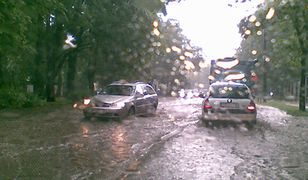 Ulice w Gdańsku zamieniły się w rzeki