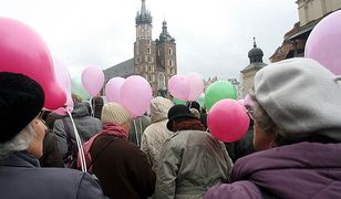 Marsz życia i nadziei w Krakowie