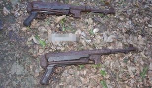 Nielegalny arsenał broni odkryty w szopie