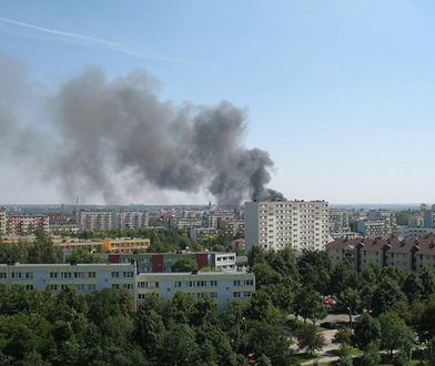 Strażacy ugasili pożar kliniki w Lublinie