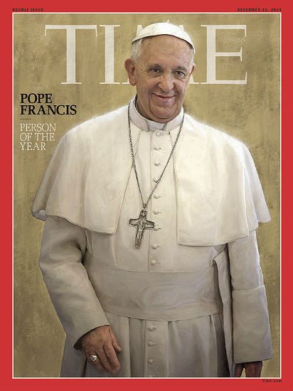 Papież Franciszek Człowiekiem Roku tygodnika "Time"