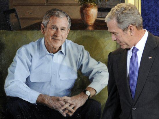 Bush zostawi po sobie optymistyczny portret