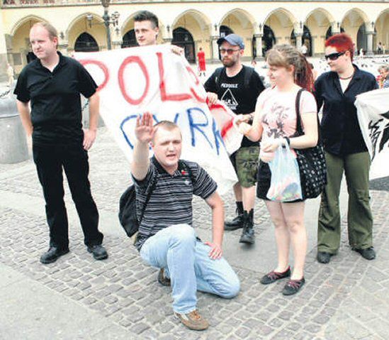 Manifestacja narodowców w rocznicę antyżydowskich zamieszek