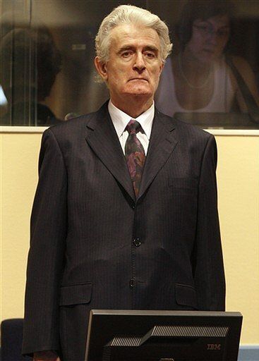 Radovan Karadżić stanął przed Trybunałem w Hadze