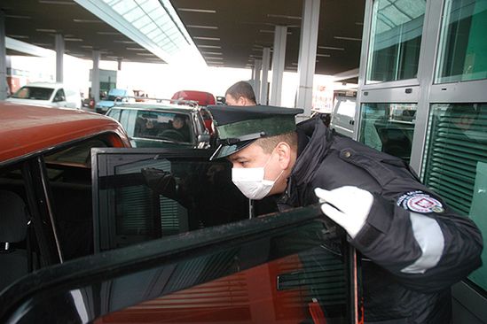 Pracownica przejścia w Hrebennem trafiła do szpitala