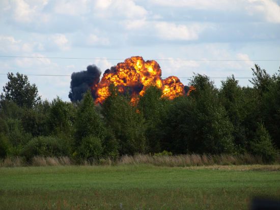 Białoruś utajnia przyczyny katastrofy Su-27 w Polsce