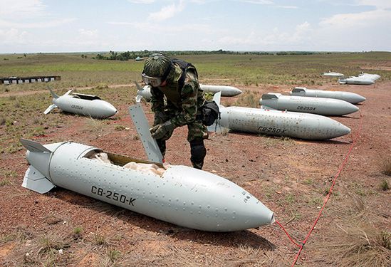 Polska wciąż produkuje bomby kasetowe