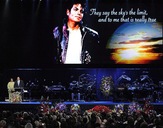 Ostatnie pożegnanie Michaela Jacksona
