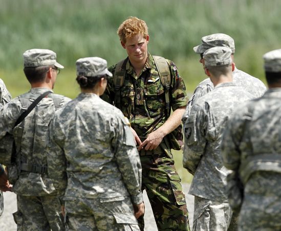 Książę Harry z wizytą w akademii wojskowej West Point
