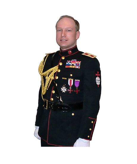 Breivik chciał "przejąć wojskową kontrolę nad Europą"
