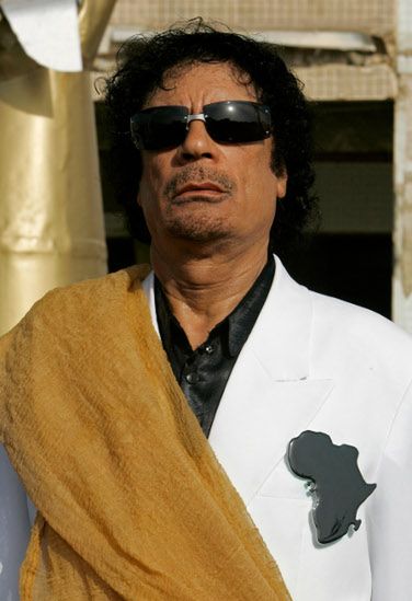 "Kadafi użyje złota, by opłacać ochronę i siać chaos"