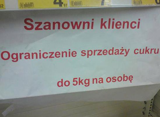 Cukrowa panika ogarnia Polskę, znamy winnych podwyżek!