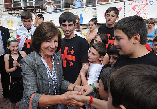 Dzieci z Gruzji zatańczyły dla Marii Kaczyńskiej