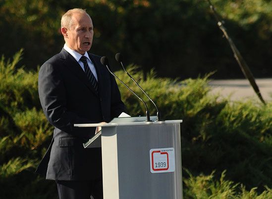 Polacy: dobrze, że Putin był na Westerplatte