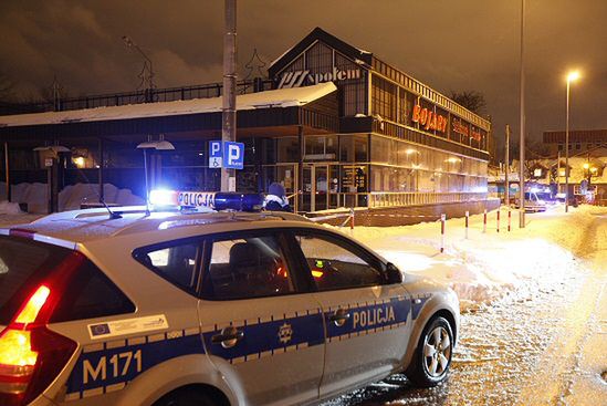 Zawalił się dach supermarketu w Białymstoku