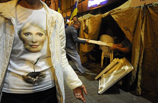To kolejna "rewolucja" na Ukrainie? Namioty na ulicach