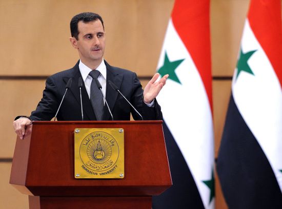 Biały Dom wzywa prezydenta Syrii do realizacji reform