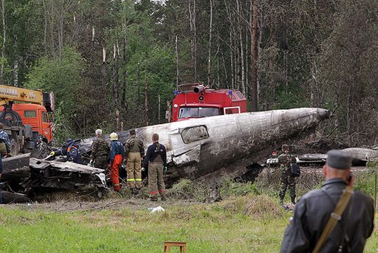 "Ta katastrofa przypomina Smoleńsk"