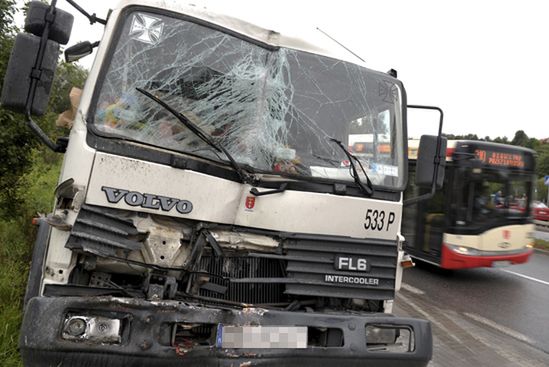14 osób rannych w wypadku autobusu w Gdańsku