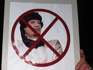 Duchowny muzułmański wzywa do zabicia Kadafiego