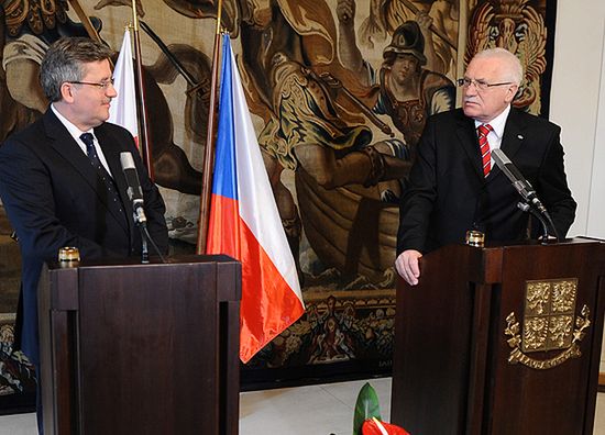 Prezydenci Polski i Czech zapewnili o dobrej współpracy