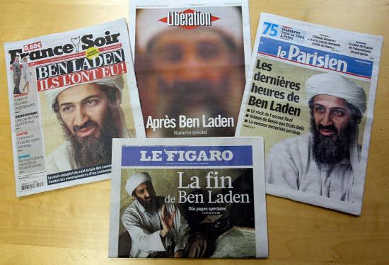 Europejskie elity potępiają zabicie bin Ladena