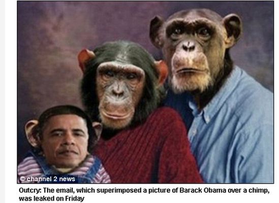 Prezydent jako szympans - "to miał być żart"