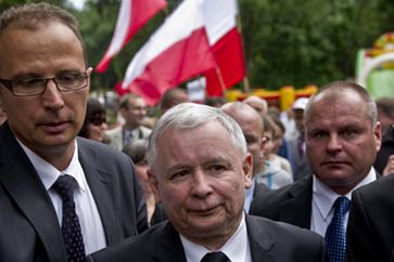 Kaczyński do Tuska: nie potrzebujemy trampkarzy